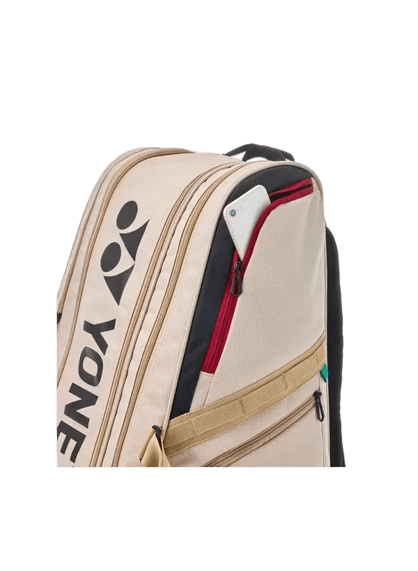 Yonex Gearlogic 9 Racquet Bag (Beige) - Nexus Badminton