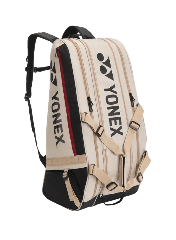 Yonex Gearlogic 9 Racquet Bag (Beige) - Nexus Badminton