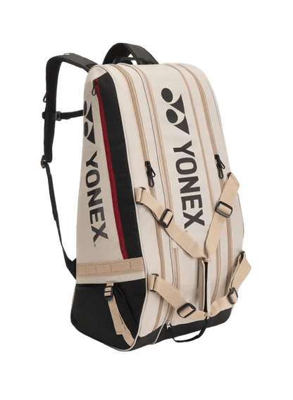 Yonex Gearlogic 9 Racquet Bag (Beige) - Nexus Badminton