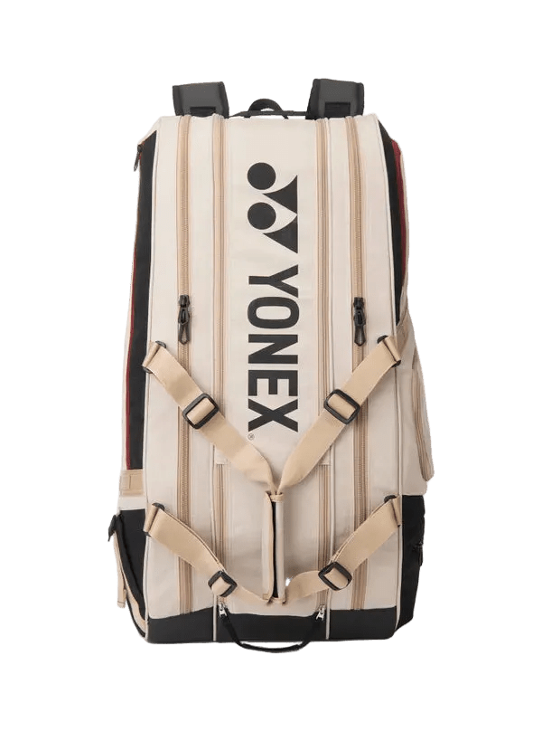 Yonex Gearlogic 9 Racquet Bag (Beige) - Nexus Badminton