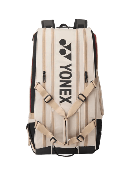 Yonex Gearlogic 9 Racquet Bag (Beige) - Nexus Badminton