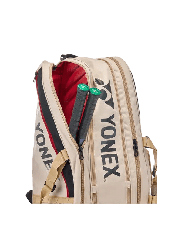 Yonex Gearlogic 9 Racquet Bag (Beige) - Nexus Badminton