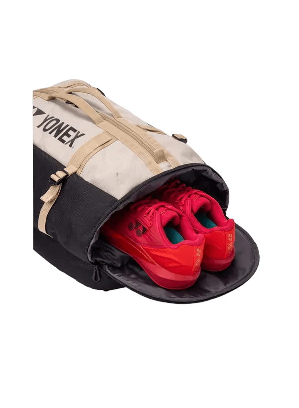 Yonex Gearlogic Backpack (Beige) - Nexus Badminton
