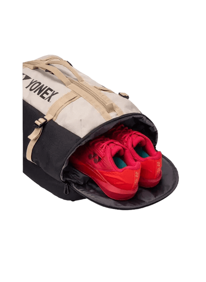 Yonex Gearlogic Backpack (Beige) - Nexus Badminton