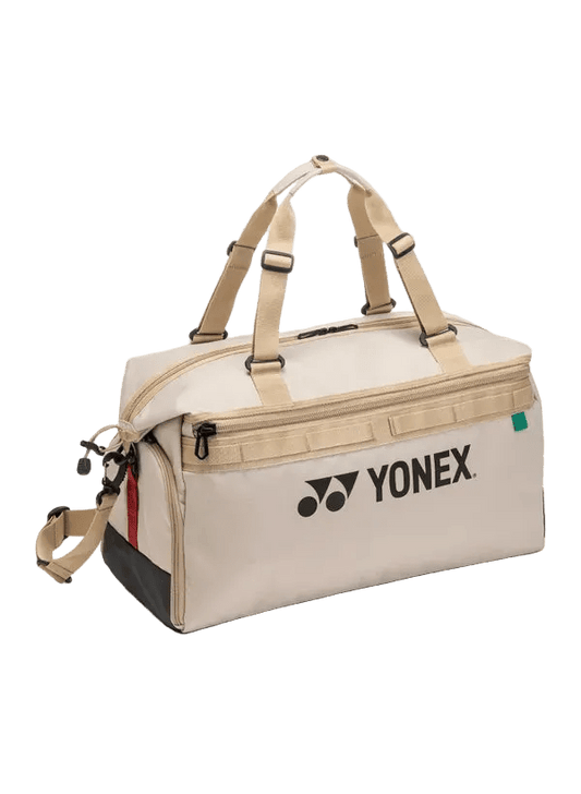 Yonex Gearlogic Boston Bag (Beige) - Nexus Badminton
