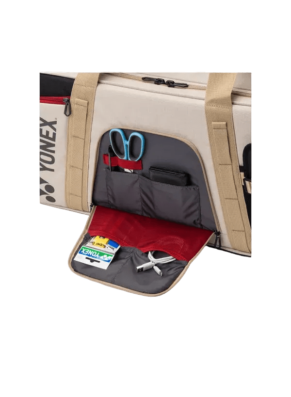 Yonex Gearlogic Tournament Bag (Beige) - Nexus Badminton