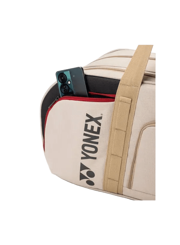 Yonex Gearlogic Tournament Bag (Beige) - Nexus Badminton