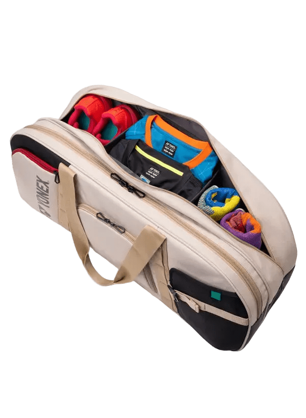 Yonex Gearlogic Tournament Bag (Beige) - Nexus Badminton