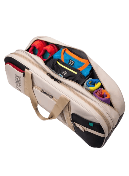 Yonex Gearlogic Tournament Bag (Beige) - Nexus Badminton
