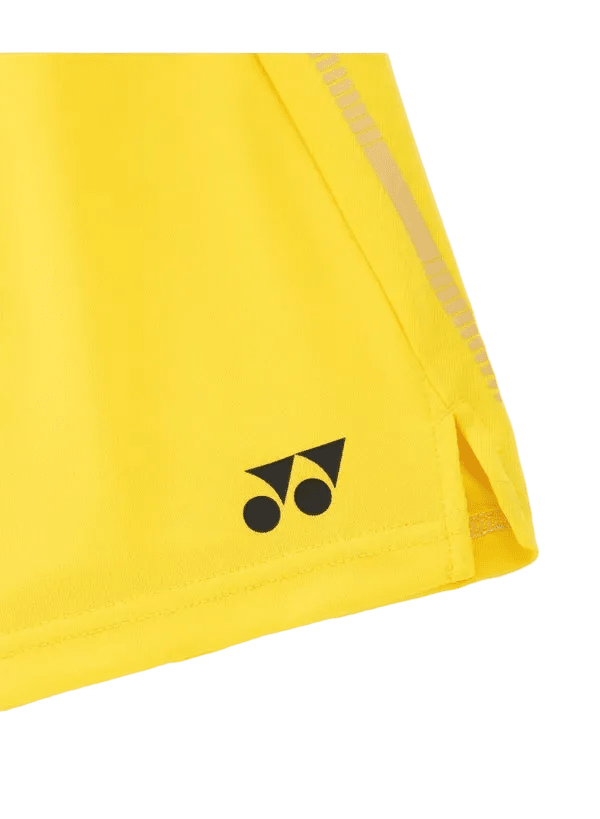 Yonex Junior Shorts 15277J (Laser Yellow) - VA Edition - Nexus Badminton
