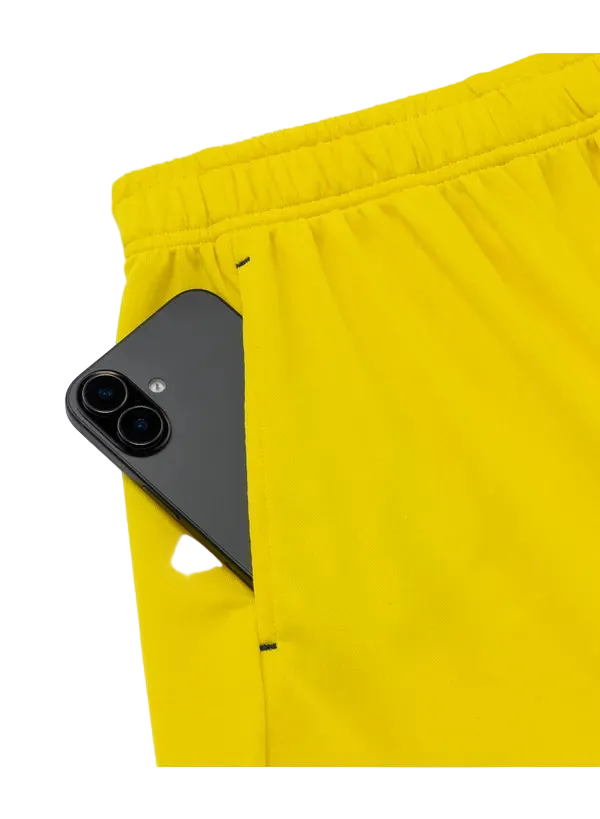 Yonex Junior Shorts 15277J (Laser Yellow) - VA Edition pocket detail