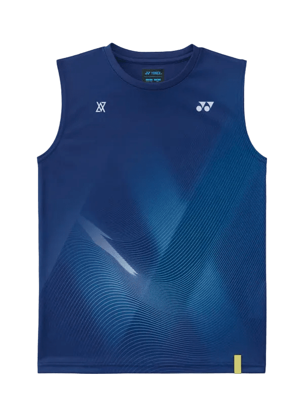 Yonex Junior Sleeveless Top 10798J (Dark Blue) - VA Edition - Nexus Badminton