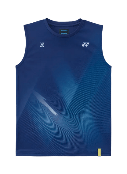 Yonex Junior Sleeveless Top 10798J (Dark Blue) - VA Edition - Nexus Badminton