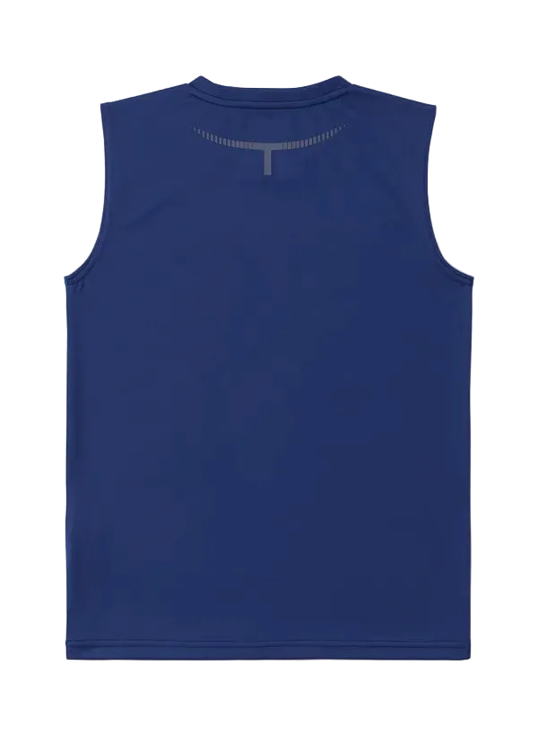 Yonex Junior Sleeveless Top 10798J (Dark Blue) - VA Edition back view