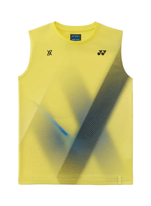 Yonex Junior Sleeveless Top 10798J (Laser Yellow) - VA Edition - Nexus Badminton