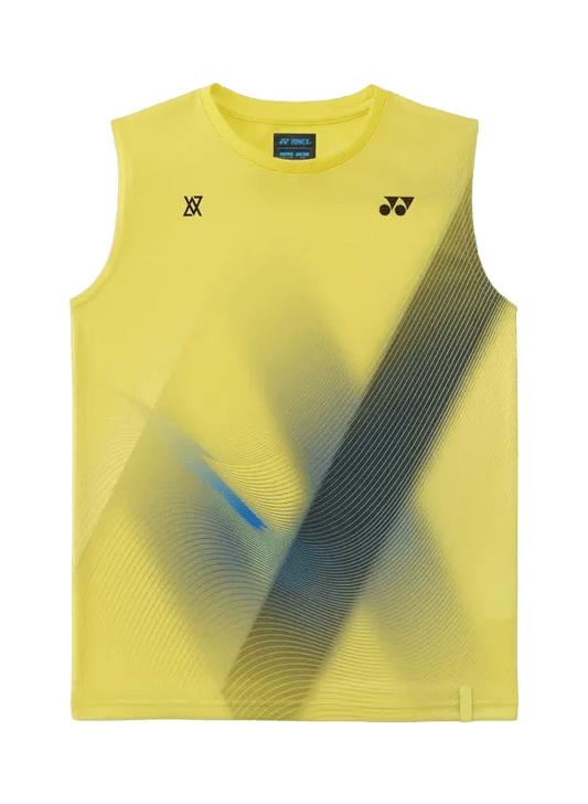 Yonex Junior Sleeveless Top 10798J (Laser Yellow) - VA Edition - Nexus Badminton
