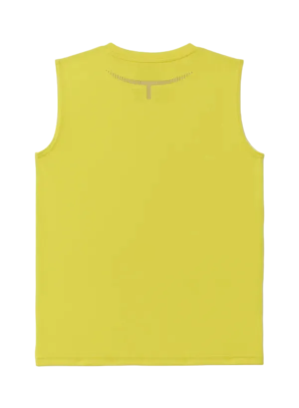 Yonex Junior Sleeveless Top 10798J (Laser Yellow) - VA Edition back view