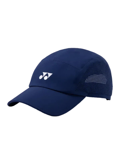 Yonex Men's Cap 40122 (Dark Blue) - VA Edition angled front view
