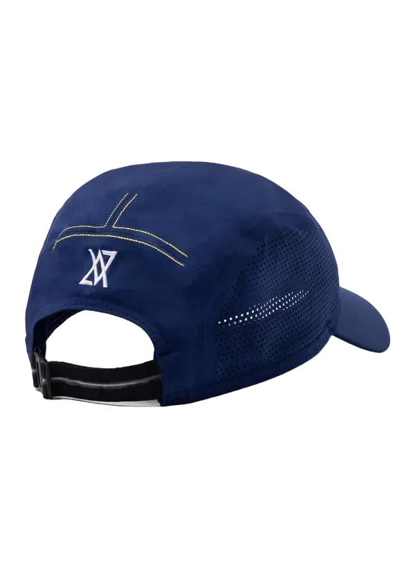 Yonex Men's Cap 40122 (Dark Blue) - VA Edition rear angled view