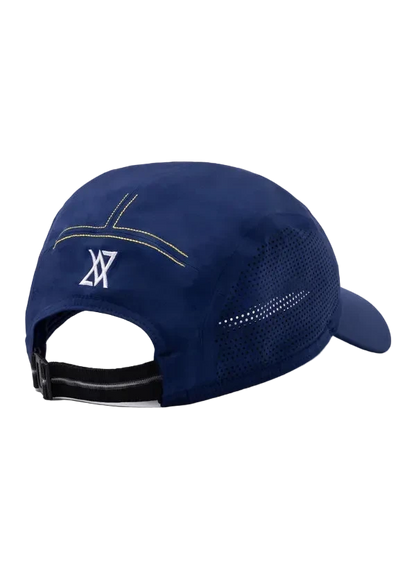 Yonex Men's Cap 40122 (Dark Blue) - VA Edition rear angled view