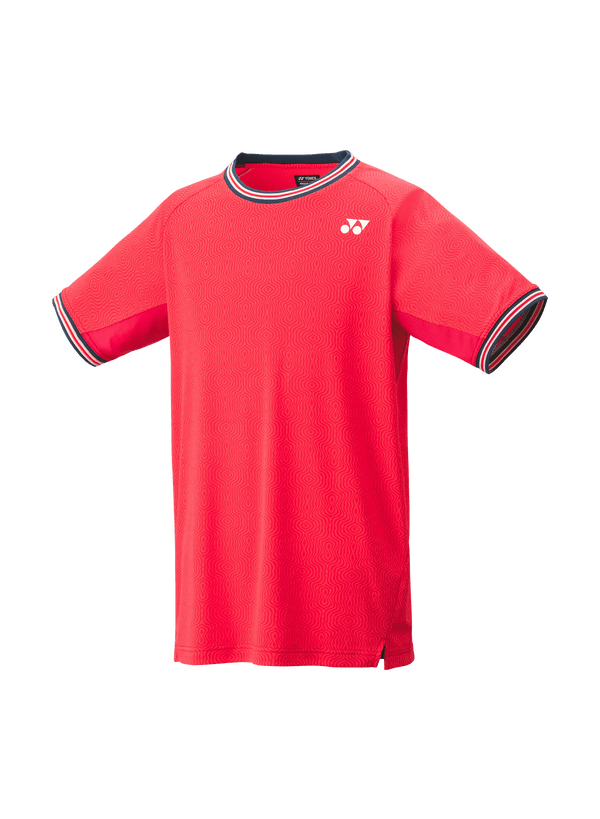 Yonex Men's Crew Neck Shirt 10578 (Pearl Red) - Olympic Limited Edition - Nexus Badminton