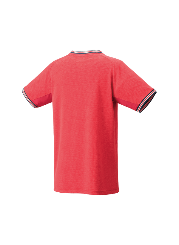 Yonex Men's Crew Neck Shirt 10578 (Pearl Red) - Olympic Limited Edition - Nexus Badminton