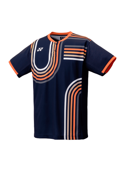 Yonex Men's Crew Neck Shirt 10639 (Dark Navy) - Nexus Badminton