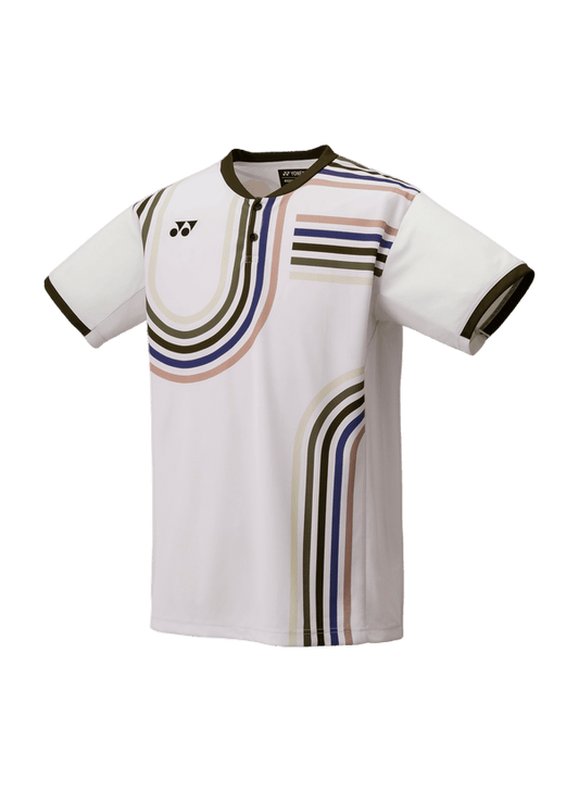 Yonex Men's Crew Neck Shirt 10639 (Natural) - Nexus Badminton