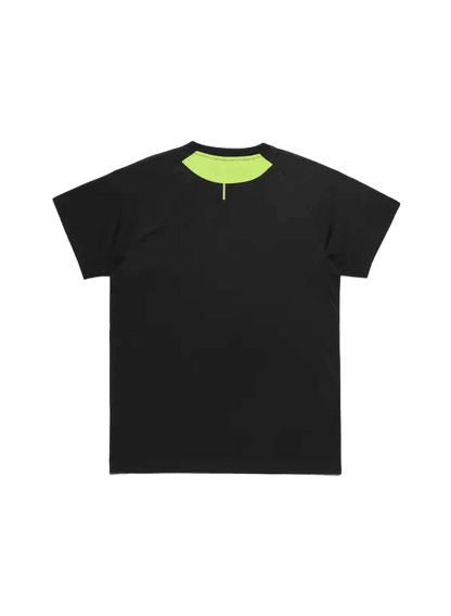Yonex Men's Crew Neck Shirt 10711 (Black) - Nexus Badminton