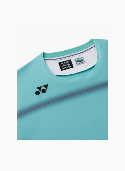 Yonex Men's Crew Neck Shirt 10711 (Clear Mint) - Nexus Badminton