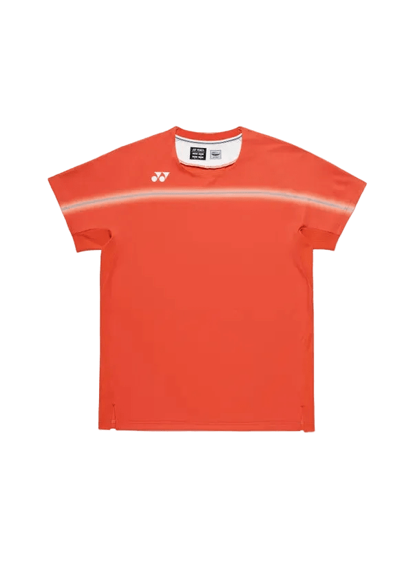 Yonex Men's Crew Neck Shirt 10711 (Cyber Orange) - Nexus Badminton