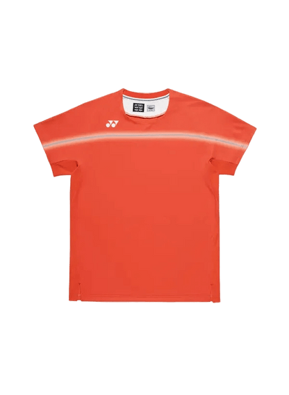 Yonex Men's Crew Neck Shirt 10711 (Cyber Orange) - Nexus Badminton