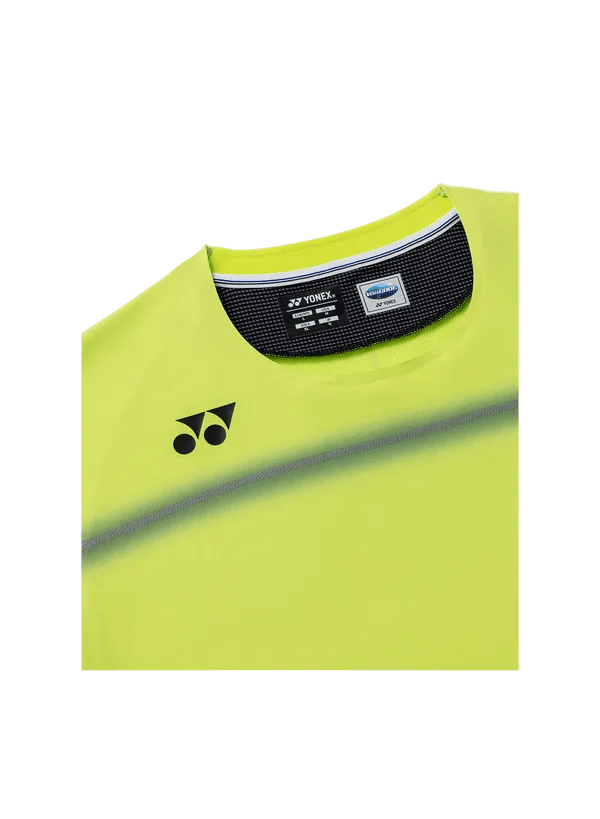 Yonex Men's Crew Neck Shirt 10711 (Fresh Lime) - Nexus Badminton