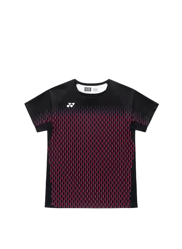 Yonex Men's Crew Neck Shirt 10713 (Black) - Nexus Badminton