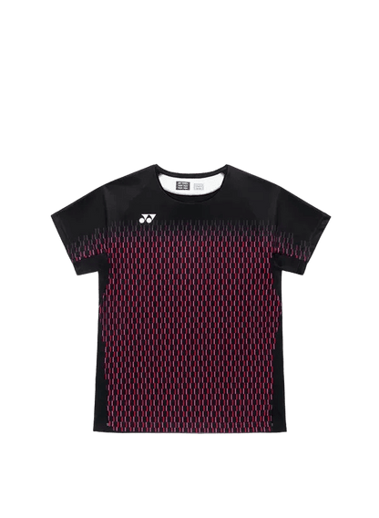Yonex Men's Crew Neck Shirt 10713 (Black) - Nexus Badminton
