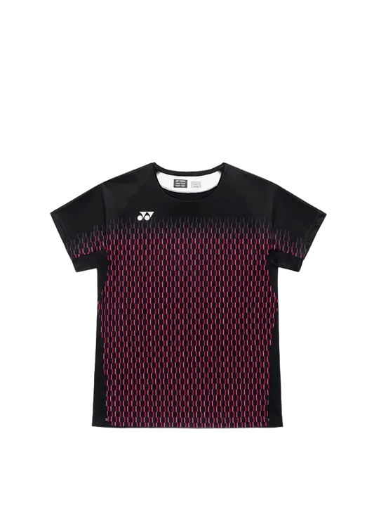 Yonex Men's Crew Neck Shirt 10713 (Black) - Nexus Badminton