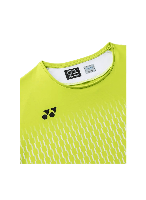 Yonex Men's Crew Neck Shirt 10713 (Fresh Lime) - Nexus Badminton