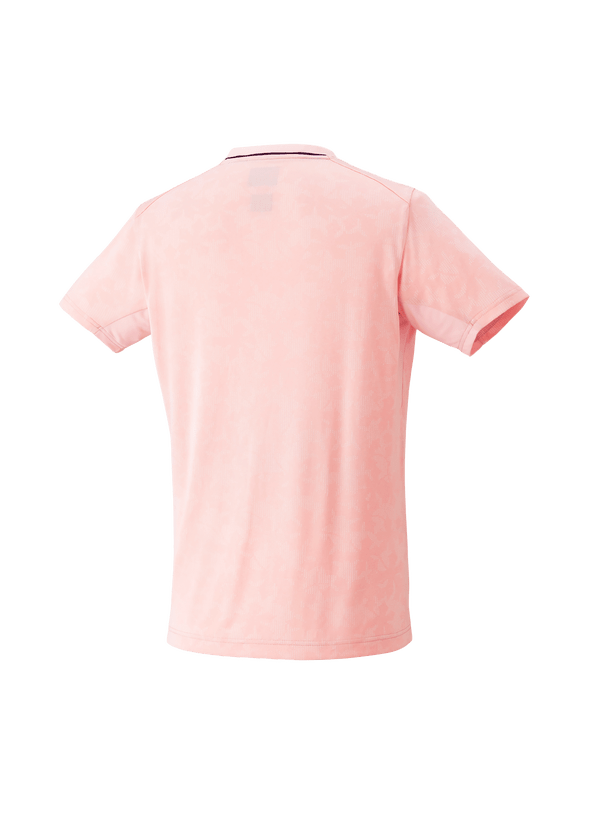 Yonex Men's Crew Neck Shirt Slim Fit 10451 (French Pink) - Nexus Badminton