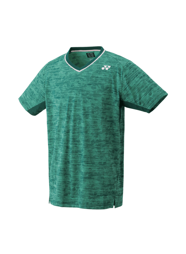 Yonex Men's Crew Neck Shirt Slim Fit 10451 (Teal Green) - Nexus Badminton