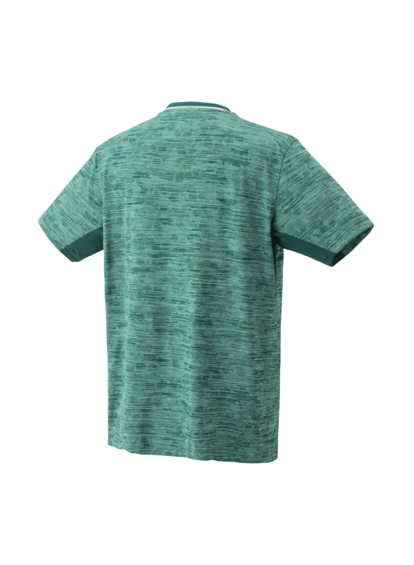 Yonex Men's Crew Neck Shirt Slim Fit 10451 (Teal Green) - Nexus Badminton