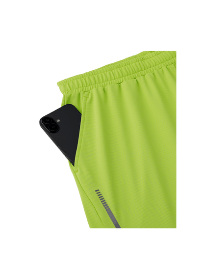 Yonex Men's Knit Shorts 15227 (Fresh Lime) - VA Edition - Nexus Badminton