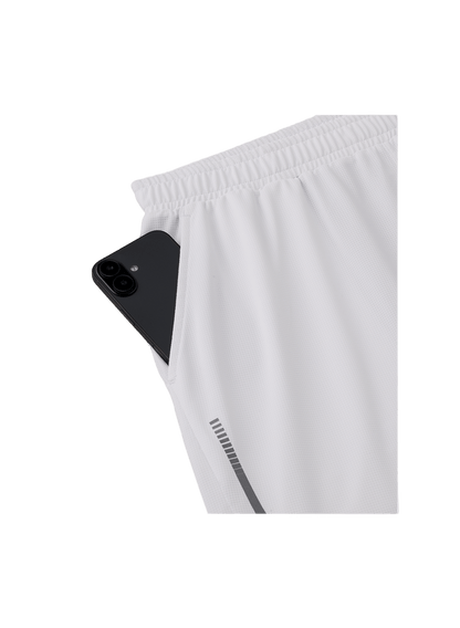 Yonex Men's Knit Shorts 15227 (White) - VA Edition - Nexus Badminton