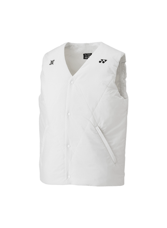Yonex Men's Padded Vest 90098 (White) - VA Edition - Nexus Badminton