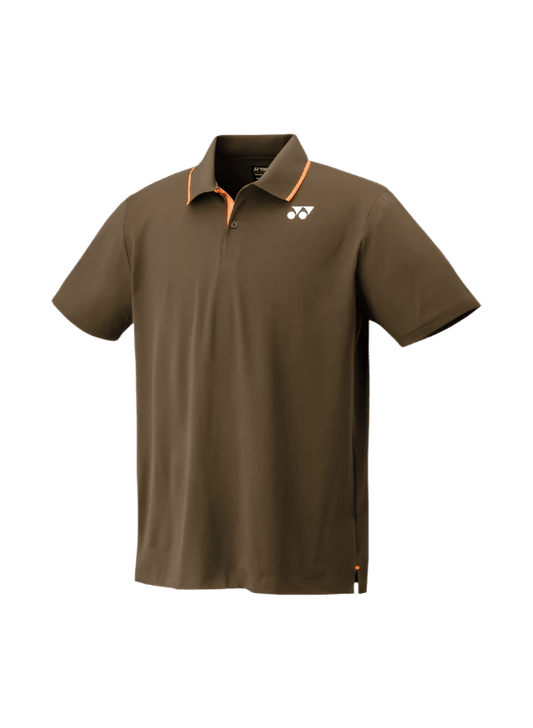 Yonex Men's Polo Shirt 10628 (Oil Brown) - Nexus Badminton