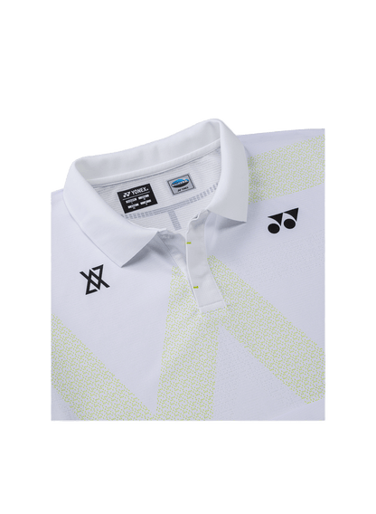 Yonex Men's Polo Shirt 10688 (White) - VA Edition - Nexus Badminton