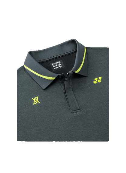 Yonex Men's Polo Shirt 10689 (Steel Gray) - VA Edition - Nexus Badminton