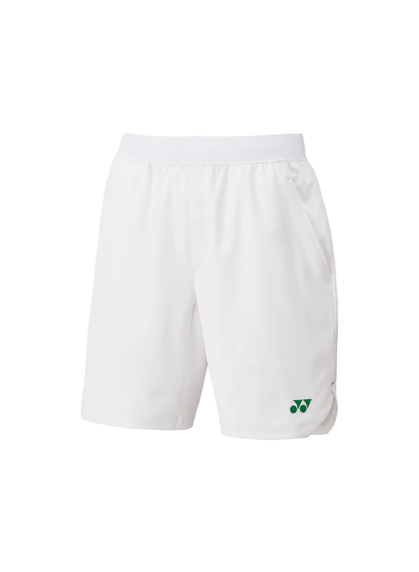 Yonex Men's Shorts 15197 (White) - Nexus Badminton