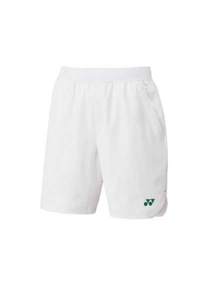 Yonex Men's Shorts 15197 (White) - Nexus Badminton