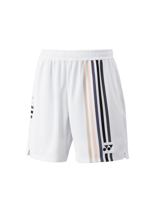 Yonex Men's Shorts 15205 (White) - Nexus Badminton