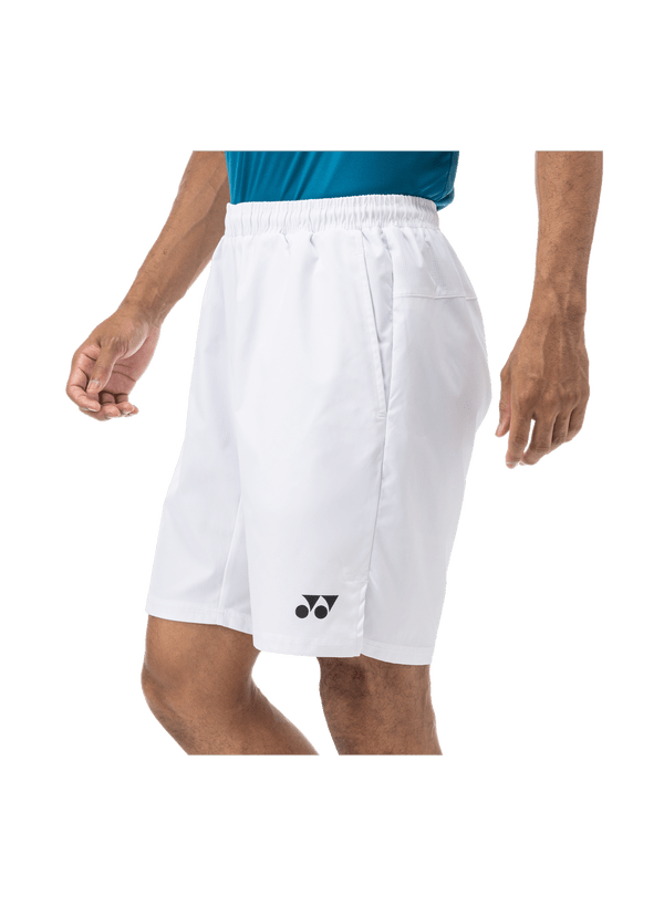 Yonex Men's Shorts YM0036 (White) - Nexus Badminton